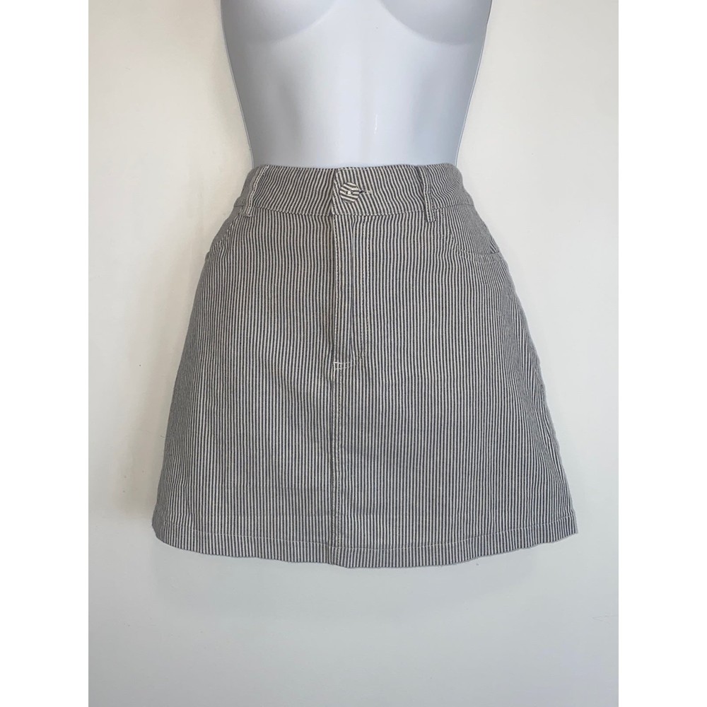 STRIPED MINI SKIRT MEDIUM